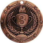 Stock World Class Sports & Academic Medals: 3rd Place