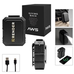 AWS UL Listed 5, 000 mAh Power Bank and Fan With Clip