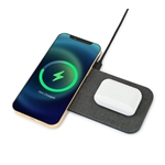 Eden Recycled rPET Wireless Dual Charging Pad