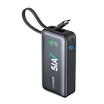 Anker® Nano Power Bank (30W, Built-In USB-C Cable)