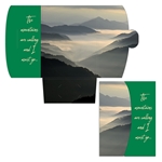 Gusset Non Glued 1 Pocket Folder with Card Slit