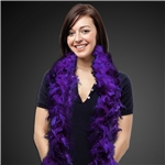 Purple Feather Boa