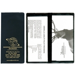 Policy and Document Holder with 2 clear FULL pockets