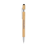 Bamboo Retractable Stylus Pen