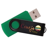 iClick USB Flash Drive Black Swivel