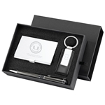 Embassy Card Holder Pen and Keyring Gift Set