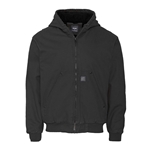 Berne Men's Heartland Washed Duck Hooded Work Jacket