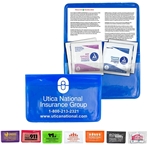 "CRESCENT" First Aid Antiseptic & Disinfectant Wipes Pack In Translucent Vinyl Pouch