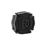 Pencil-Top Eraser Fire Department Shield