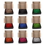 Black Gift Box with Wax Stamp Decoration