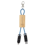 Bamboo Concealer Cable Key Tag