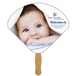 Seashell Hand Fan Full Color (1 Side)