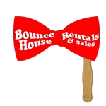 Large Bow Tie Hand Fan