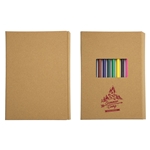 Artisan Sketch Pad With 10-Piece Colored Pencil Set
