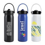 Lennon 20 oz Eco-friendly Straw Lid Vacuum Bottle