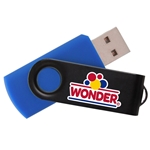 iClick 3.0 USB Flash Drive Black Swivel