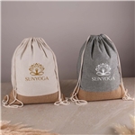 Quetico 8oz Cotton & Jute Drawstring Bag