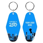 America250™ Acrylic Motel Key Tag