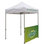 6' Tent Half Wall (Dye Sublimated, Single-Sided)