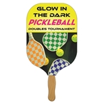Pickleball Racquet Fast Hand Fan (2 Sides) 1 Day