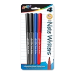 Set of 4 Note Writers® - Fiber Point Pens - USA Made