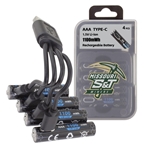 Rechargeable AAA Battery With Type-C Port 4 Pack