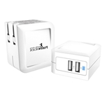 UL Listed AC Adapter 3.4A Dual Port