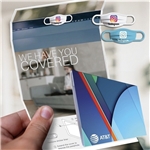 Custom Branded Greeting Card Bulk with Mask Webcam Cover
