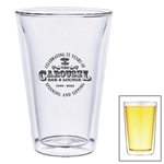 16 oz Double Walled Pint Mixing Glass Cup