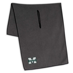 Grey Microfiber Waffle Towel - 19" x 41"