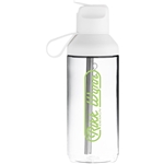 24 oz Ocean Bottle Go Clear Plastic Bottle - Arctic White