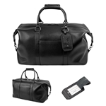 Cutter & Buck® Leather Travel Kit