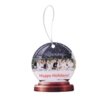 Snow Globe Acrylic Ornament