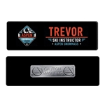 1 x 3 Name Badge - Magnet Back