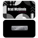 1.5 x 3 Name Badge - Magnet Back