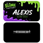 1.5 x 3 Name Badge - Pin Back
