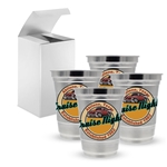 Top Cup by Ball™ 16 oz Recycled Aluminum Cup - Set of 4, Full Color Digital