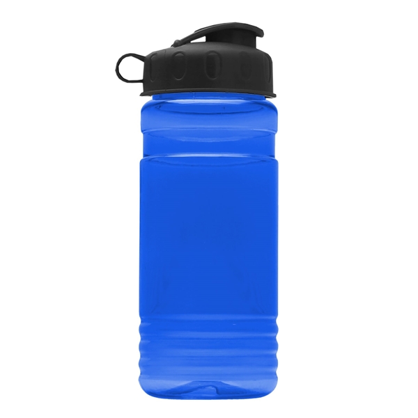 Groove 20 oz Tritan(TM) Infuser bottle with Flip lid and Tritan(TM) Infuser