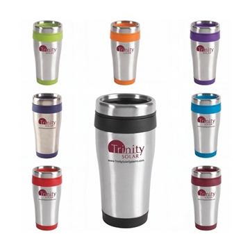 16 oz Blue Monday Travel Tumbler