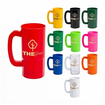 14 oz Single Wall Stein Beer Mug