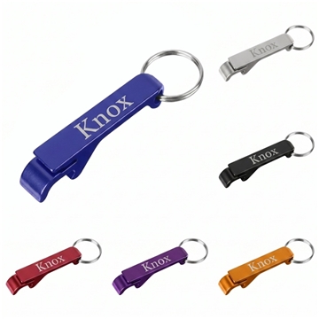 Aluminum Bottle Opener Keychain
