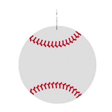 Baseball Plastic Medallion Badges