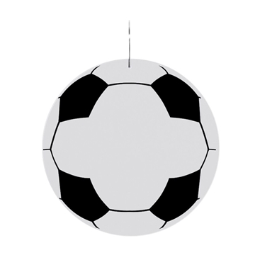 2 1/2" Soccer Ball Plastic Medallion Badges